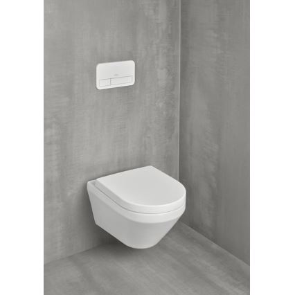 Villeroy & Boch 4694CL01 - WC suspendu avec abattant SoftClose ARCHITECTURA céramique/blanc