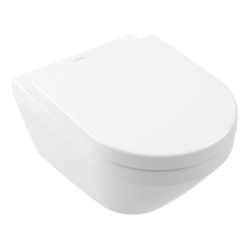 Villeroy & Boch 4694CL01 - WC suspendu avec abattant SoftClose ARCHITECTURA céramique/blanc