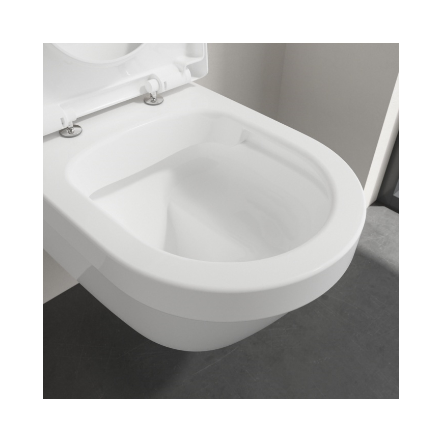 Villeroy & Boch 4694HR01 - WC suspendu avec abattant SoftClose ARCHITECTURA céramique/blanc