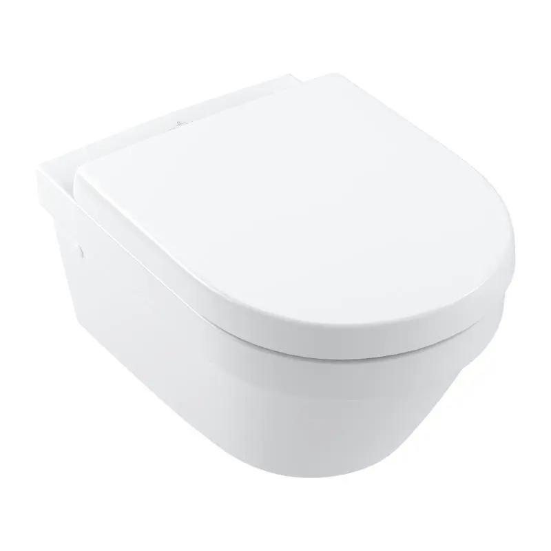 Villeroy & Boch 4694HRR1 - WC suspendu avec abattant SoftClose ARCHITECTURA en céramique/blanc