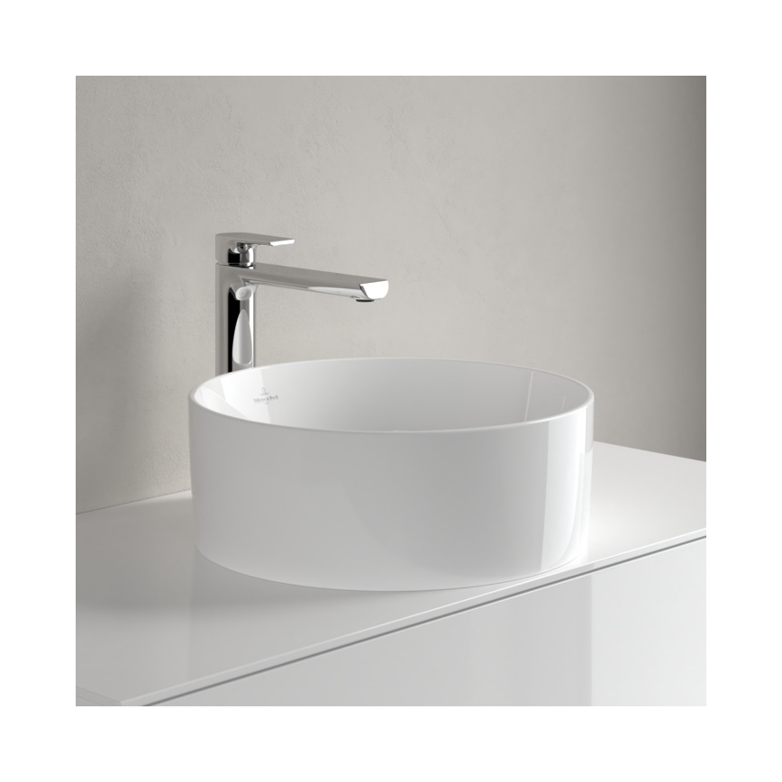 Villeroy & Boch 4A184001 - Lavabo à poser COLLARO Ø 40 cm céramique/blanc