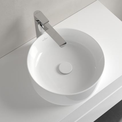 Villeroy & Boch 4A184001 - Lavabo à poser COLLARO Ø 40 cm céramique/blanc