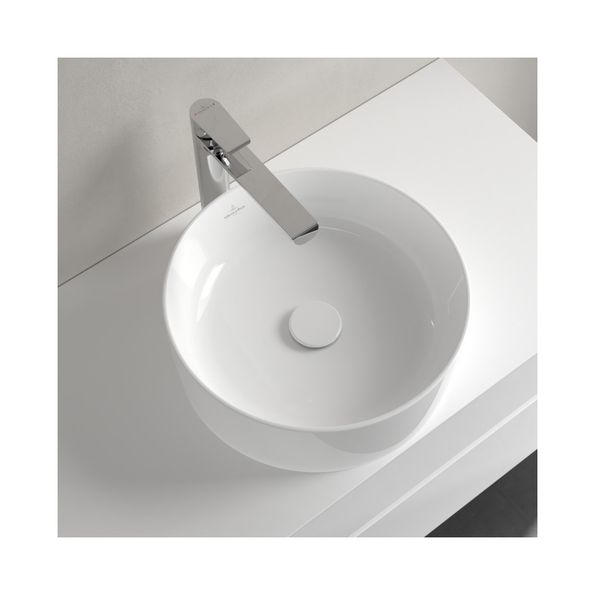 Villeroy & Boch 4A184001 - Lavabo à poser COLLARO Ø 40 cm céramique/blanc
