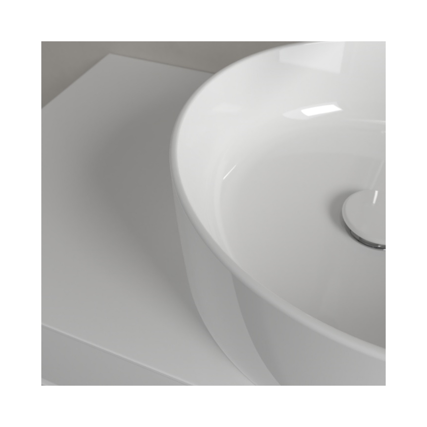 Villeroy & Boch 4A184001 - Lavabo à poser COLLARO Ø 40 cm céramique/blanc