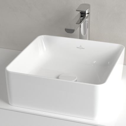 Villeroy & Boch 4A213801 - Vasque à poser COLLARO 38 x 38 cm céramique/blanc