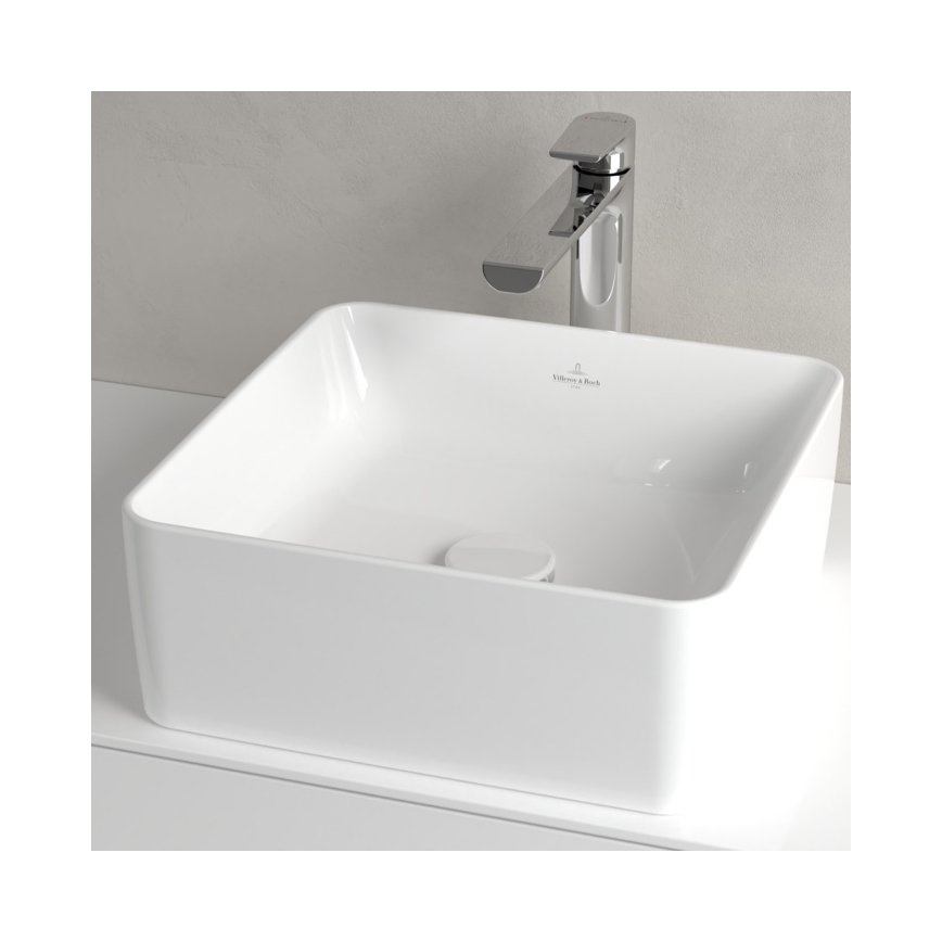 Villeroy & Boch 4A213801 - Vasque à poser COLLARO 38 x 38 cm céramique/blanc