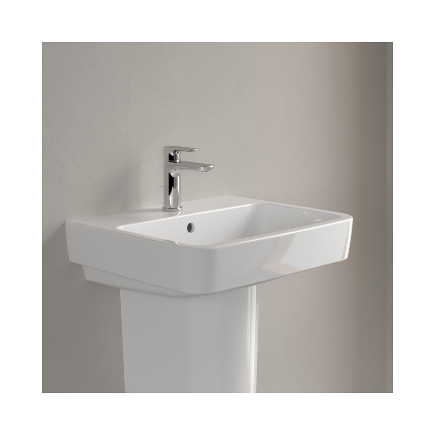 Villeroy & Boch 4A415501 - Lavabo suspendu O.NOVO 55 x 46 cm céramique/blanc