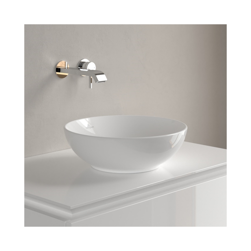 Villeroy & Boch 4A450001 - Lavabo à poser LOOP&FRIENDS Ø 38 cm céramique/blanc