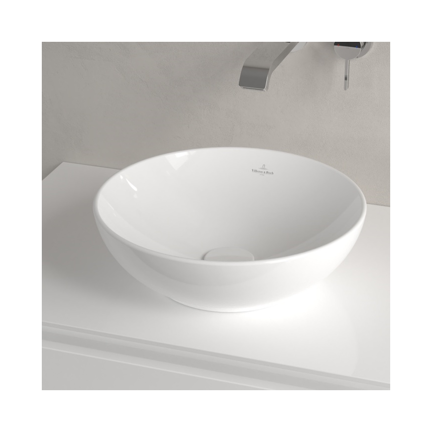 Villeroy & Boch 4A450001 - Lavabo à poser LOOP&FRIENDS Ø 38 cm céramique/blanc