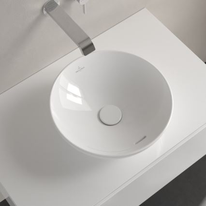 Villeroy & Boch 4A450001 - Lavabo à poser LOOP&FRIENDS Ø 38 cm céramique/blanc