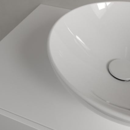 Villeroy & Boch 4A450001 - Lavabo à poser LOOP&FRIENDS Ø 38 cm céramique/blanc