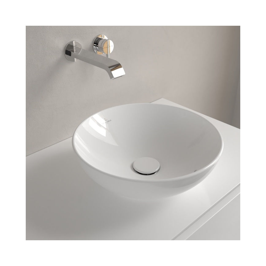 Villeroy & Boch 4A450001 - Lavabo à poser LOOP&FRIENDS Ø 38 cm céramique/blanc