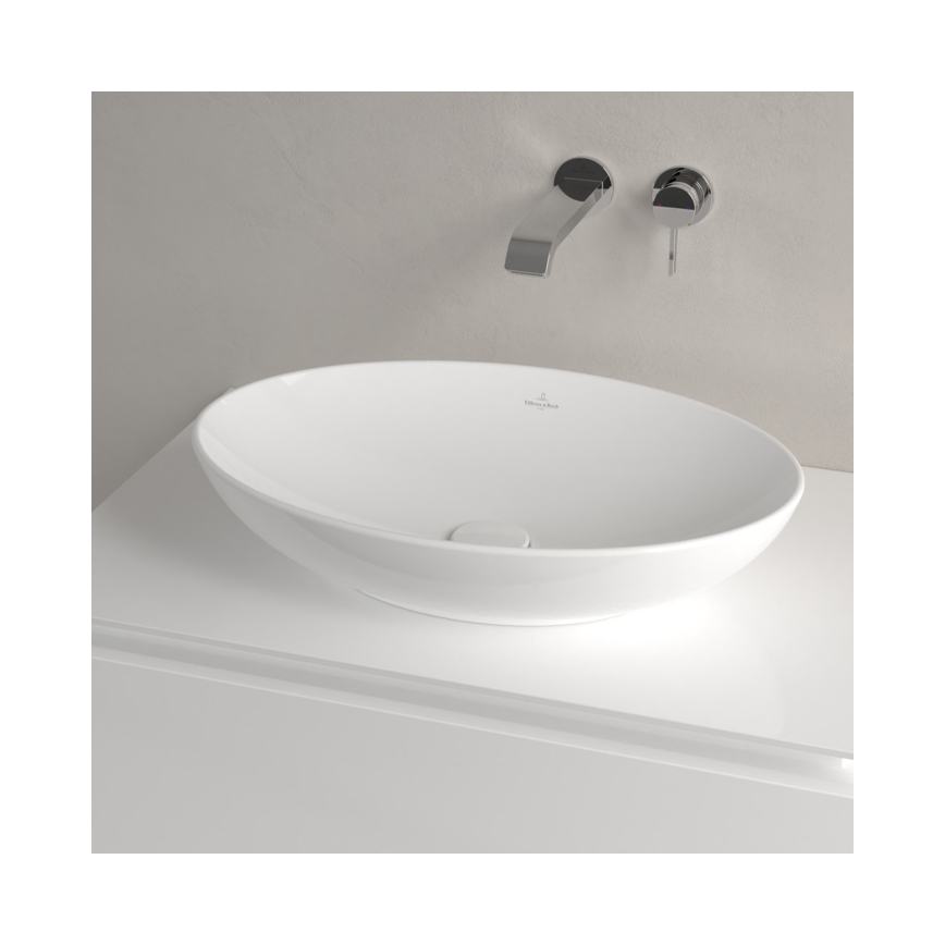Villeroy & Boch 4A470001 - Lavabo à poser LOOP&FRIENDS 56x38 cm céramique/blanc