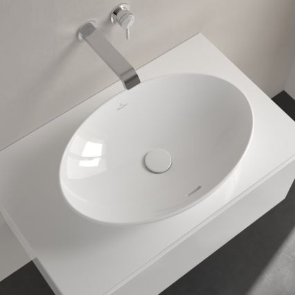 Villeroy & Boch 4A470001 - Lavabo à poser LOOP&FRIENDS 56x38 cm céramique/blanc