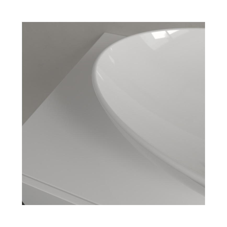 Villeroy & Boch 4A470001 - Lavabo à poser LOOP&FRIENDS 56x38 cm céramique/blanc