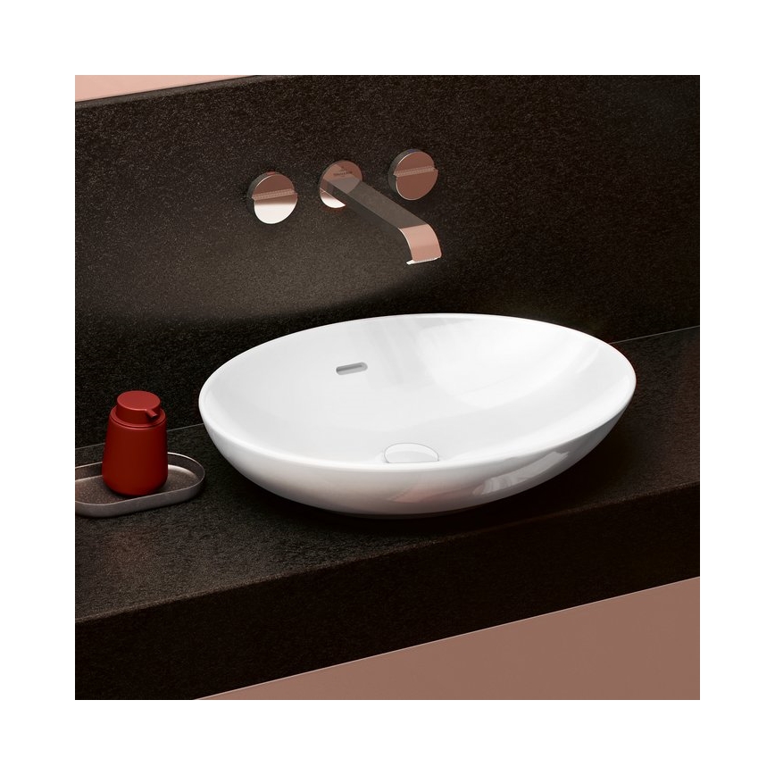 Villeroy & Boch 4A470001 - Lavabo à poser LOOP&FRIENDS 56x38 cm céramique/blanc