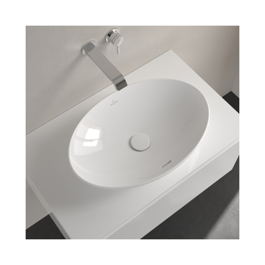 Villeroy & Boch 4A4700R1 - Vasque à poser LOOP&FRIENDS 56x38 cm céramique/blanc