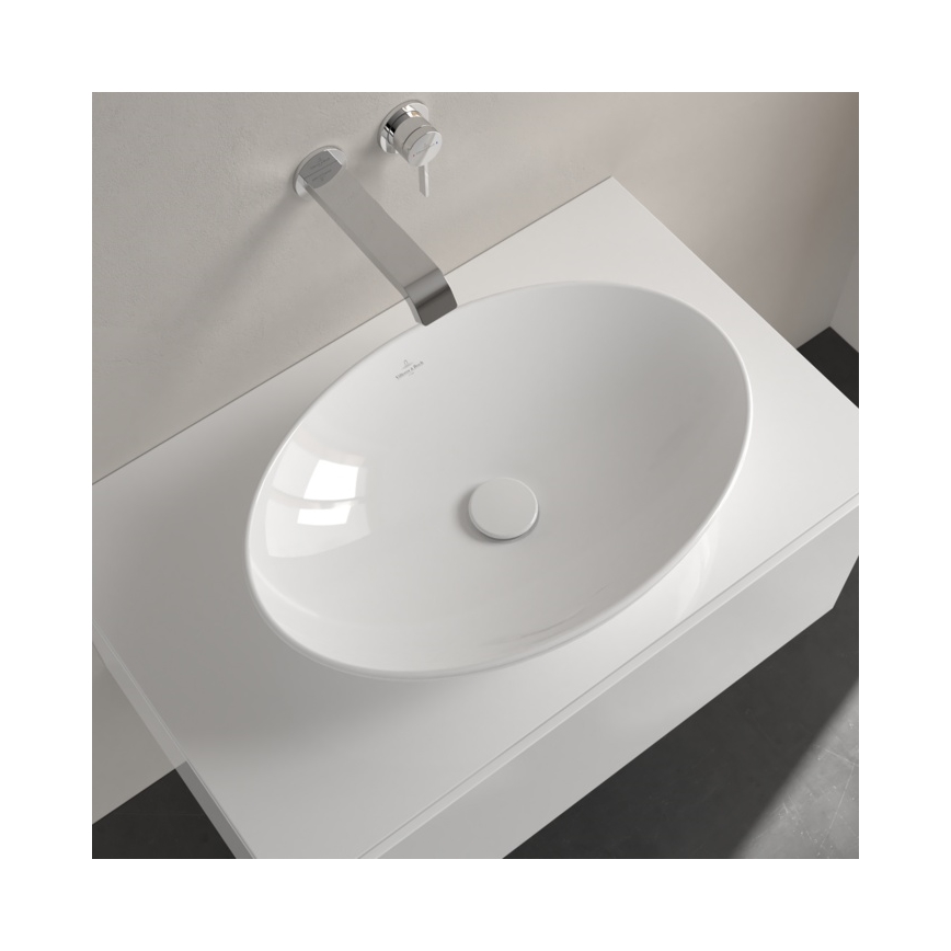 Villeroy & Boch 4A470101 - Lavabo à poser LOOP&FRIENDS 56x38 cm céramique/blanc
