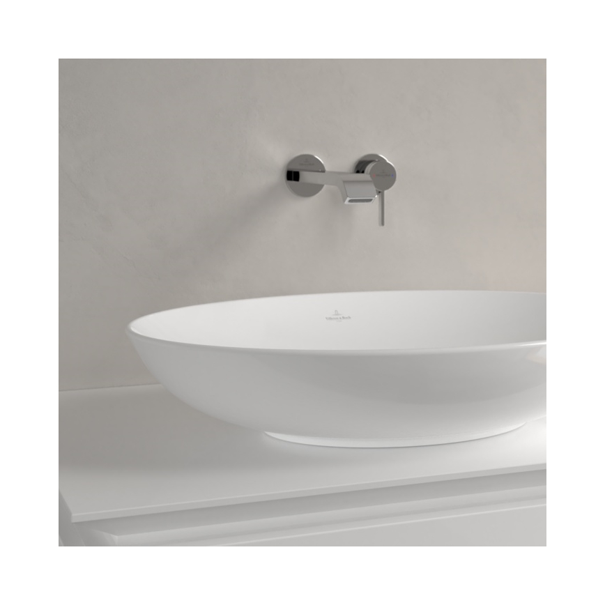 Villeroy & Boch 4A480001 - Lavabo à poser LOOP&FRIENDS 62x42 cm en céramique, blanc