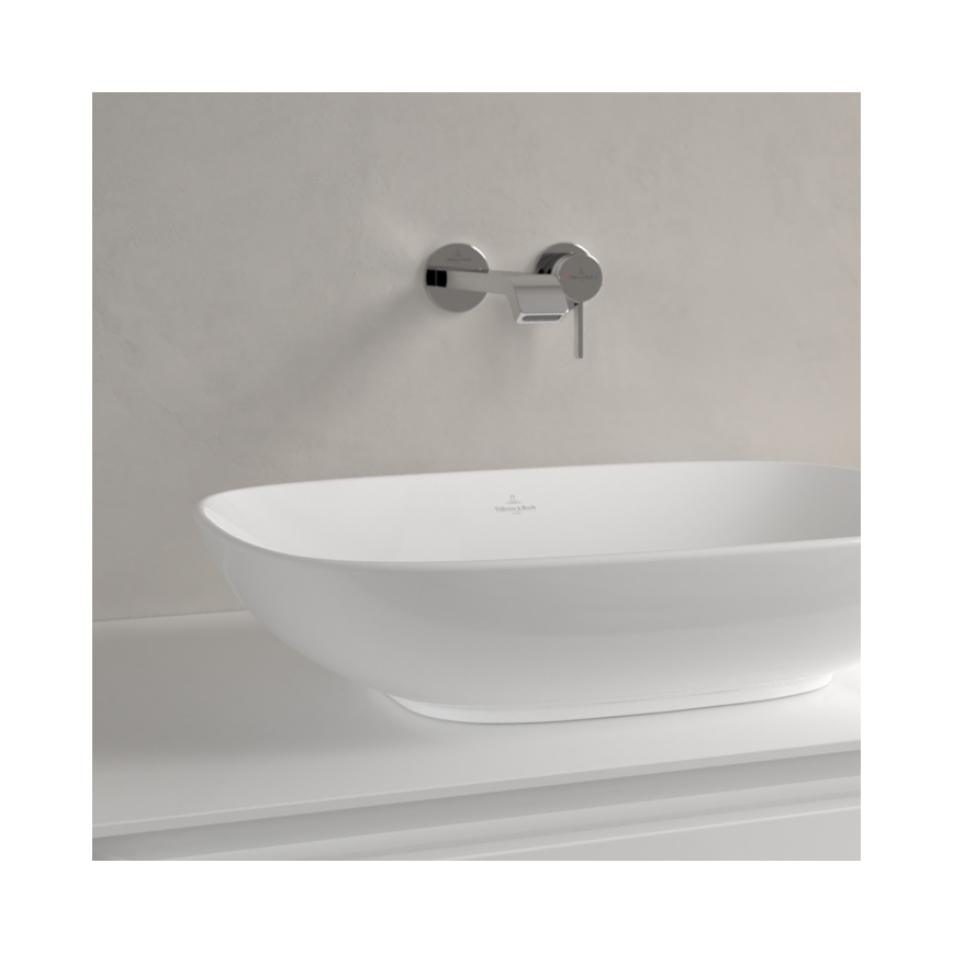 Villeroy & Boch 4A490001 - Lavabo à poser LOOP&FRIENDS 56 x 38 cm céramique/blanc