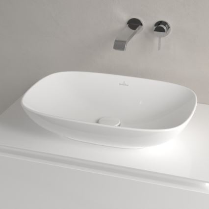 Villeroy & Boch 4A490101 - Lavabo à poser sur plan LOOP&FRIENDS 56x38 cm céramique/blanc