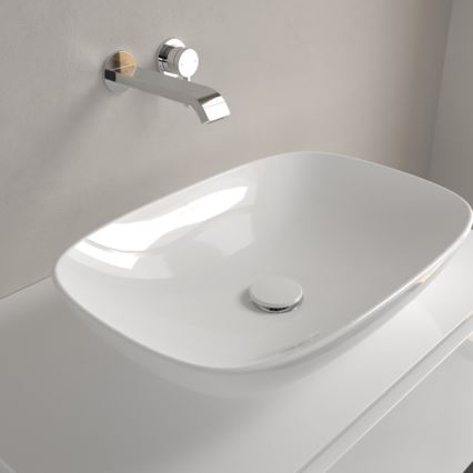 Villeroy & Boch 4A490101 - Lavabo à poser sur plan LOOP&FRIENDS 56x38 cm céramique/blanc
