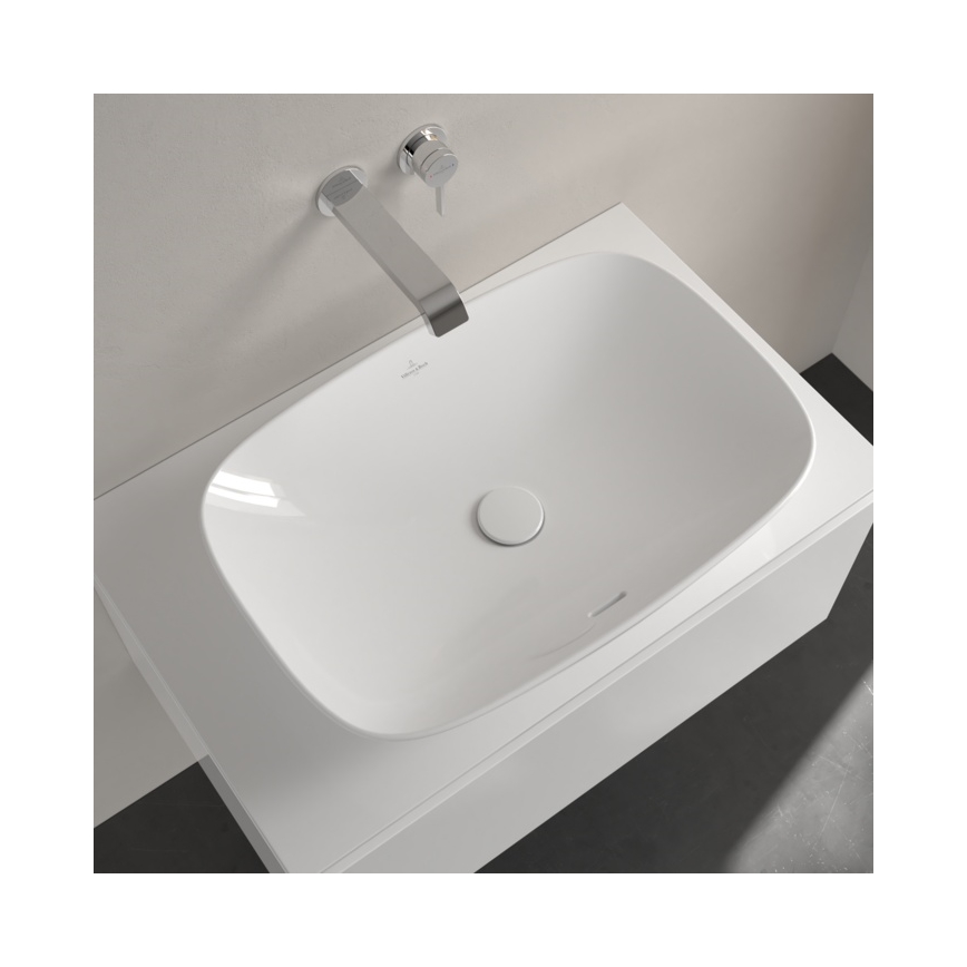 Villeroy & Boch 4A500001 - Lavabo à poser LOOP&FRIENDS 62x42 cm céramique/blanc
