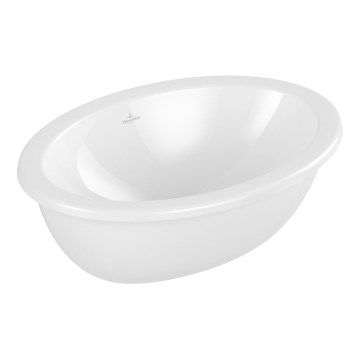 Villeroy & Boch 4A540001 - Lavabo à encastrer LOOP&FRIENDS 48,5 x 32,5 cm céramique/blanc