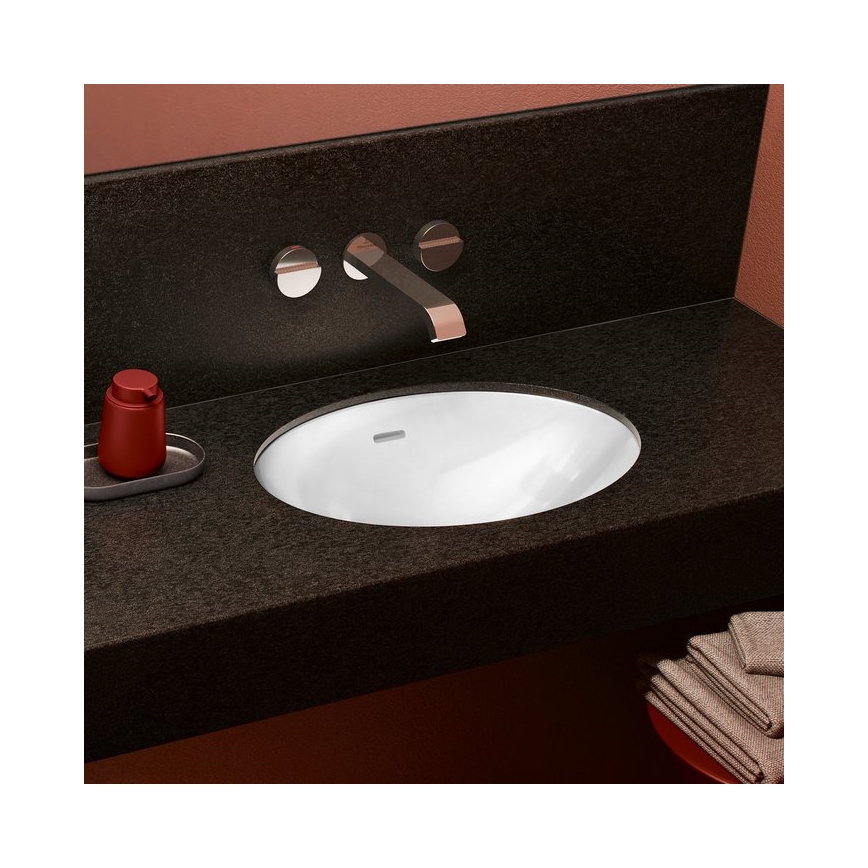 Villeroy & Boch 4A540001 - Lavabo à encastrer LOOP&FRIENDS 48,5 x 32,5 cm céramique/blanc