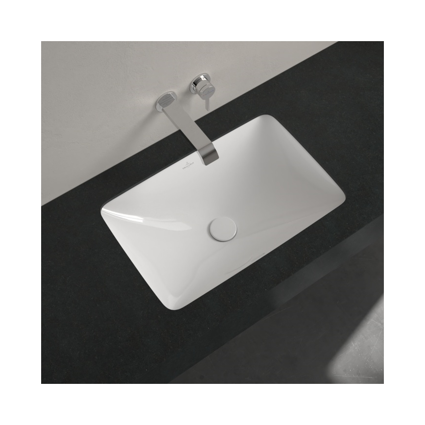 Villeroy & Boch 4A570001 - Lavabo à encastrer LOOP&FRIENDS 54 x 34 cm céramique/blanc