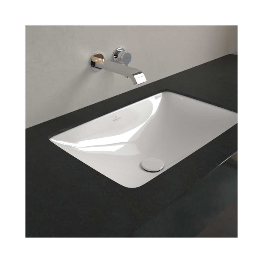Villeroy & Boch 4A570001 - Lavabo à encastrer LOOP&FRIENDS 54 x 34 cm céramique/blanc
