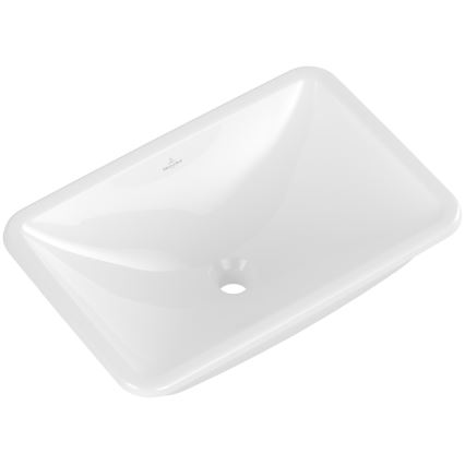 Villeroy & Boch 4A570001 - Lavabo à encastrer LOOP&FRIENDS 54 x 34 cm céramique/blanc