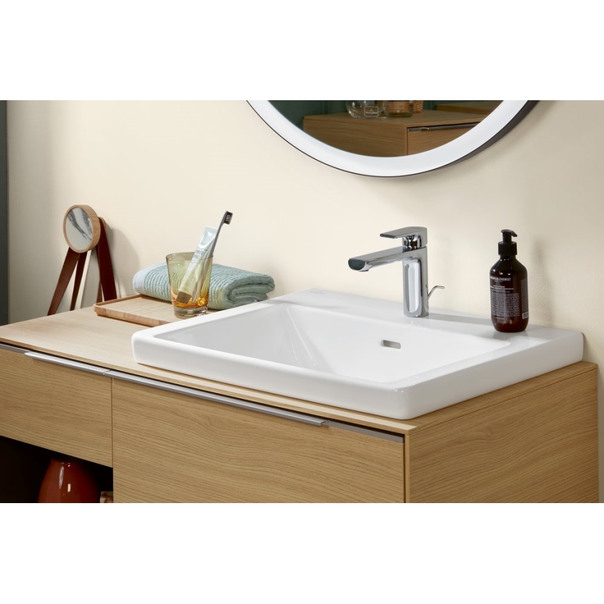 Villeroy & Boch 4A706001 - Lavabo suspendu SUBWAY 3.0 60x47 cm céramique/blanc