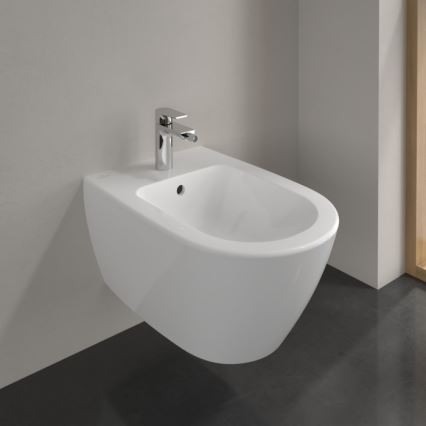 Villeroy & Boch 540000R1 - Bidet suspendu SUBWAY 2.0 37 x 56,5 cm céramique/blanc