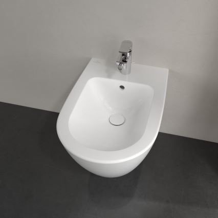 Villeroy & Boch 540000R1 - Bidet suspendu SUBWAY 2.0 37 x 56,5 cm céramique/blanc