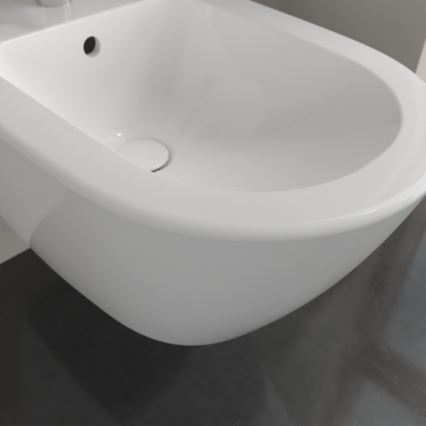 Villeroy & Boch 540000R1 - Bidet suspendu SUBWAY 2.0 37 x 56,5 cm céramique/blanc