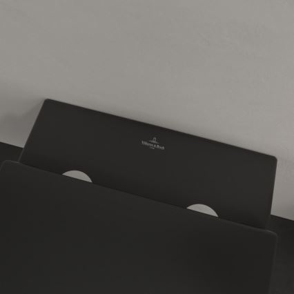 Villeroy & Boch 5614R0R7 - WC suspendu SUBWAY en céramique/noir