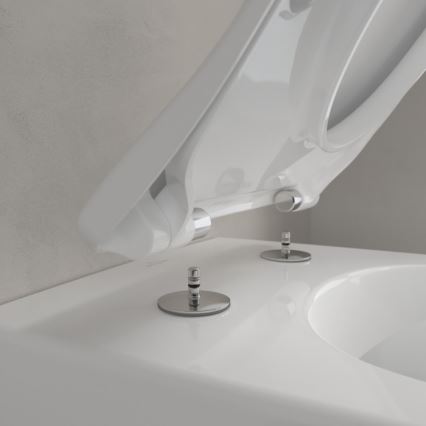 Villeroy & Boch 5614R2R1 - WC suspendu avec abattant SoftClose SUBWAY 2.0 céramique/blanc