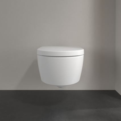 Villeroy & Boch 5656HRRW - WC suspendu avec abattant SoftClose AVENTO céramique/blanc