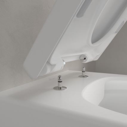 Villeroy & Boch 5656HRRW - WC suspendu avec abattant SoftClose AVENTO céramique/blanc