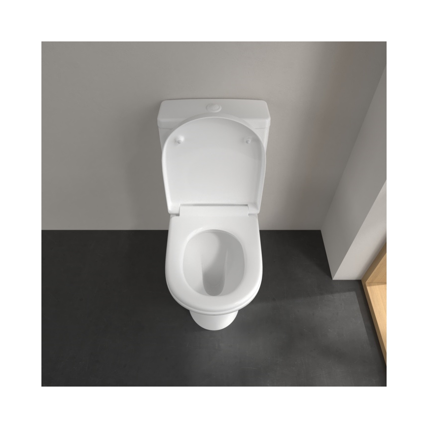 Villeroy & Boch 56581001 - WC combiné O.NOVO, céramique, blanc