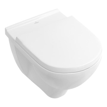 Villeroy & Boch 5660HR01 - WC suspendu avec abattant SoftClose O.NOVO céramique/blanc