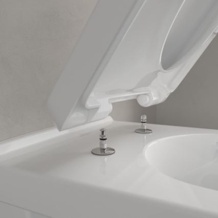 Villeroy & Boch 5660HR01 - WC suspendu avec abattant SoftClose O.NOVO céramique/blanc