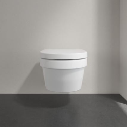 Villeroy & Boch 5684HR01 - WC suspendu avec abattant SoftClose ARCHITECTURA céramique/blanc