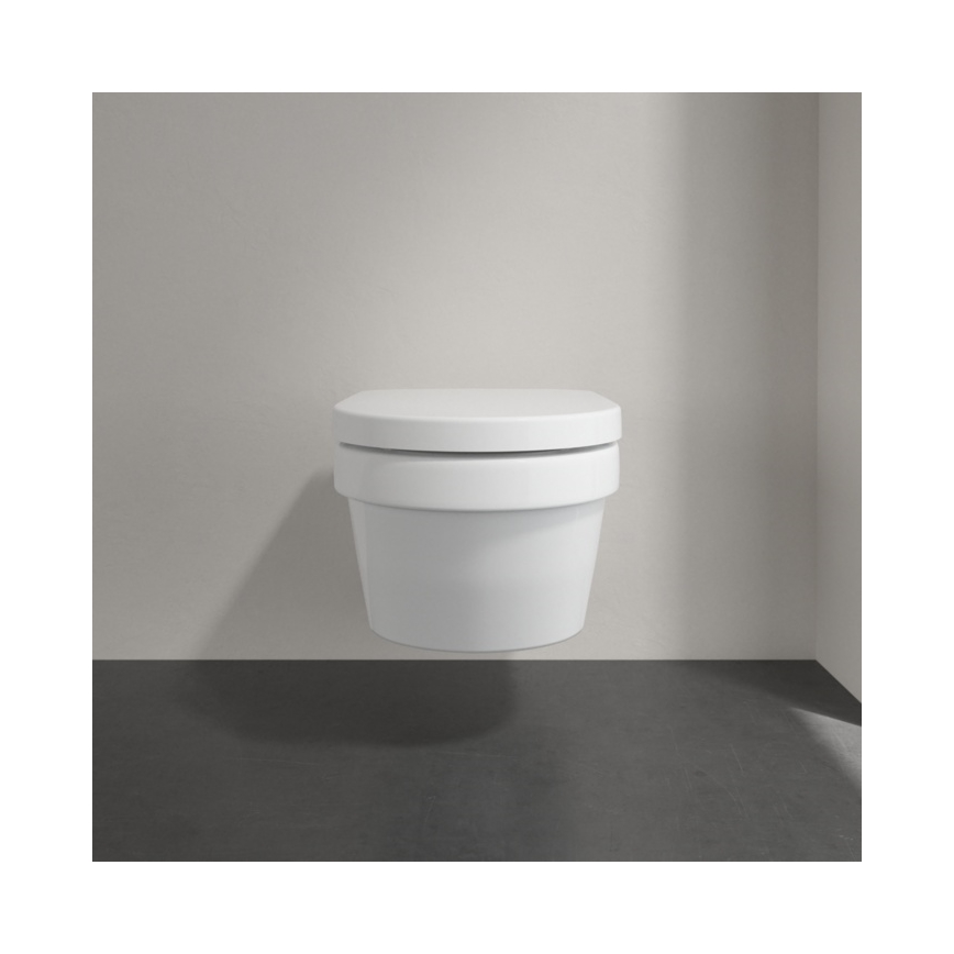 Villeroy & Boch 5684HR01 - WC suspendu avec abattant SoftClose ARCHITECTURA céramique/blanc