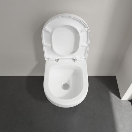 Villeroy & Boch 5684HR01 - WC suspendu avec abattant SoftClose ARCHITECTURA céramique/blanc
