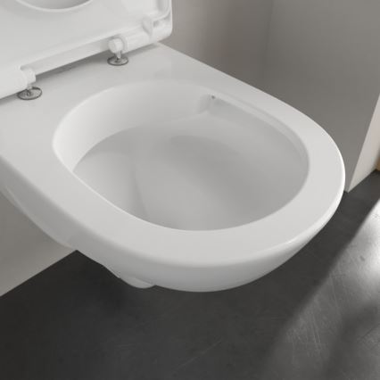 Villeroy & Boch 5688HR01 - WC suspendu avec abattant SoftClose O.NOVO céramique/blanc