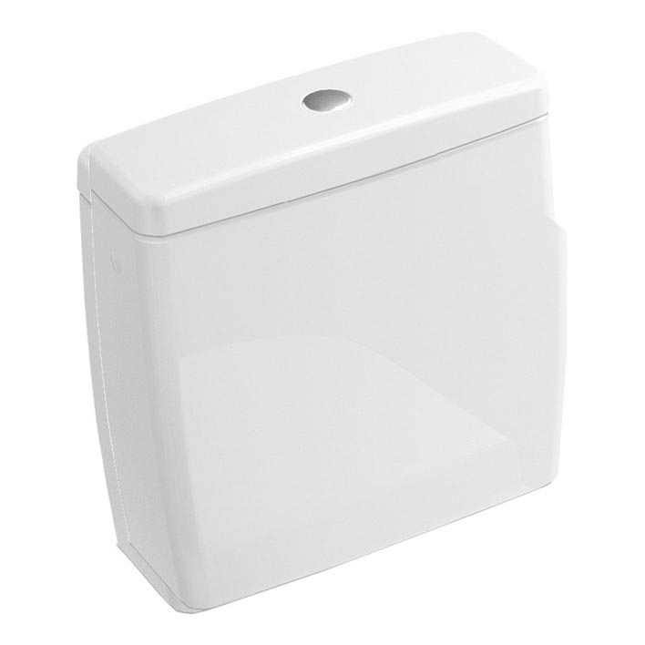 Villeroy & Boch 5788S101 - Réservoir combiné pour WC O.NOVO, alimentation arrière/latérale, blanc