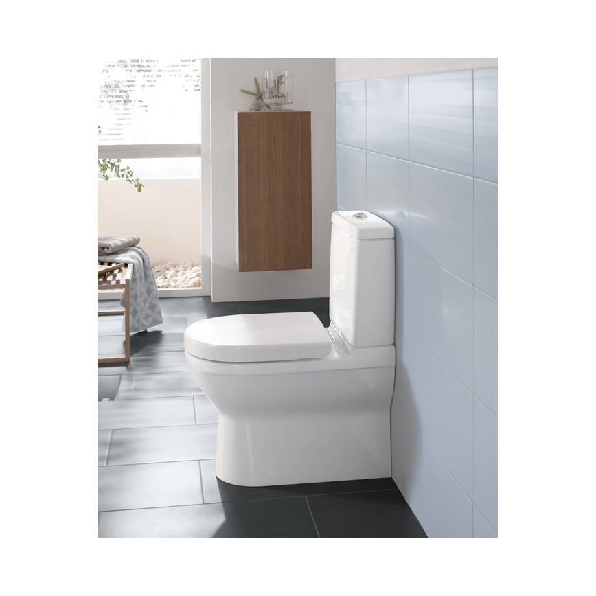 Villeroy & Boch 5788S101 - Réservoir combiné pour WC O.NOVO, alimentation arrière/latérale, blanc