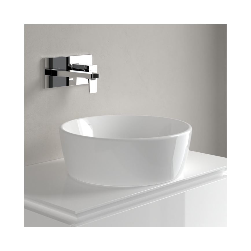 Villeroy & Boch 5A254501 - Lavabo à poser ARCHITECTURA Ø 45 cm céramique/blanc